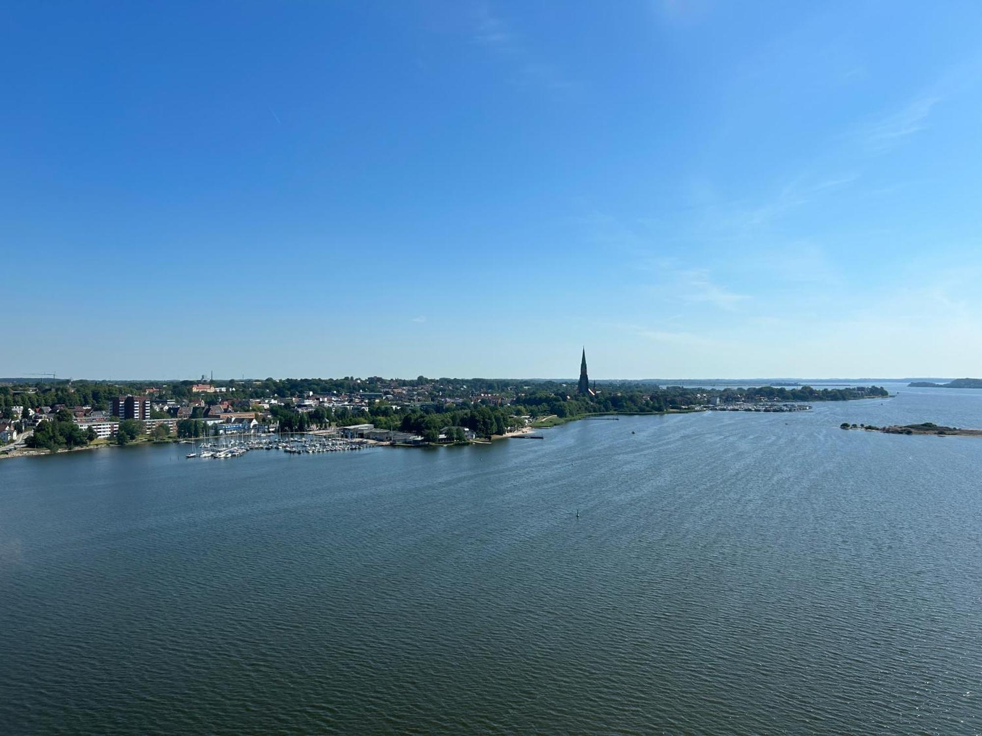 „Bellevue“ Leilighet Schleswig Eksteriør bilde